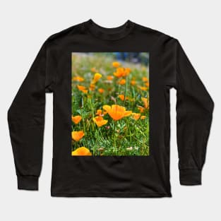 California Poppies Long Sleeve T-Shirt